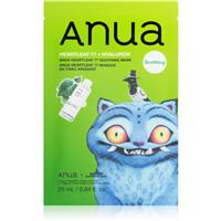 Anua K-Pop Demon Hunters Heartleaf 77% Soothing Mask moisturising face sheet mask with soothing effect 25 ml