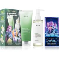 Anua K-Pop Demon Hunters Double Cleansing Duo Set gift set for deep cleansing