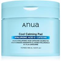 Anua 8 Hyaluronic Acid Catechin Calming Pad soothing pads with cooling effect 110 pc