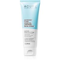 ACURE Incredibly Clear Charcoal Lemonade face exfoliator 118 ml