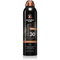 Australian Gold Instant Bronzer sunscreen spray with bronzer SPF 30 177 ml