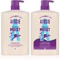 Aussie Miracle Moist set for hydration and shine