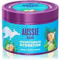 Aussie SOS Supercharged Hydration soothing hydrating mask for hair and scalp 500 ml