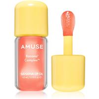 AMUSE Banana Lip Oil banana oil for lips shade 04 Juicy Peach 4.5 ml