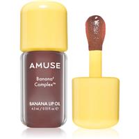 AMUSE Banana Lip Oil banana oil for lips shade Cacao Milk 4.5 ml