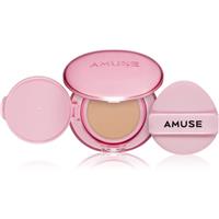 AMUSE Dew Power Vegan Cushion long-lasting cushion foundation to brighten and smooth the skin shade 02 Healthy 15 g