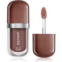 AMUSE Jel-Fit Gloss hydrating lip gloss with magnifying effect shade Pudding 3.8 g