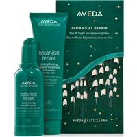 Aveda Holiday Botanical Repair Day & Night Strengthening Treatments gift set for hair strengthening