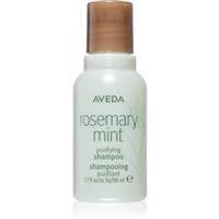 Aveda Rosemary Mint Purifying Shampoo deep cleanse clarifying shampoo for shine 50 ml