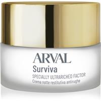 Arval Surviva Specially Ultrariched Factor regenerating night cream with anti-wrinkle effect 50 ml