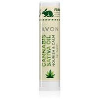 Avon Cannabis Sativa Oil Nourish & Calm lip balm with hemp oil 4,5 g
