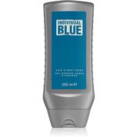Avon Individual Blue perfumed shower gel 2-in-1 for men 250 ml