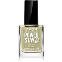 Avon Power Stay long-lasting nail polish shade Crystals & Sage 10 ml