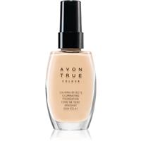 Avon True Colour soothing foundation with a brightening effect shade Almond 30 ml