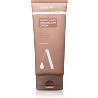 Azure Tan Nourish & Glow self-tanning cream for the body shade Medium/Dark 200 ml