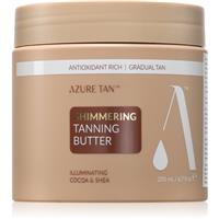 Azure Tan Shimmering tinted balm for the body with glitter 200 ml