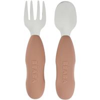 Beaba Stainless Steel Pre-Cutlery cutlery Praline 10m+ 2 pc