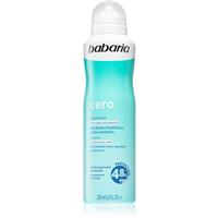 Babaria Deodorant Cero antiperspirant spray for sensitive skin 200 ml