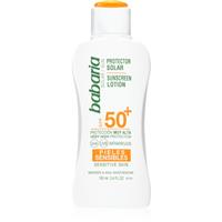 Babaria Sun Sensitive sunscreen lotion for sensitive skin SPF 50+ 100 ml