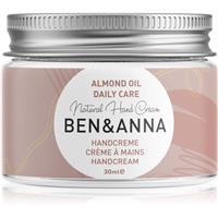 BEN&ANNA Natural Hand Cream Daily Care hand cream with almond oil 30 ml