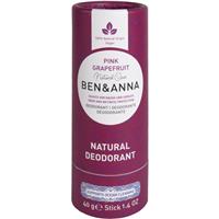 BEN&ANNA Natural Deodorant Pink Grapefruit deodorant stick 40 g