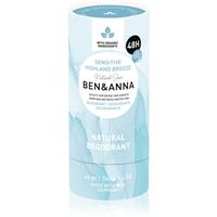 BEN&ANNA Sensitive Highland Breeze deodorant stick 40 g