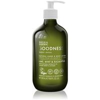 Baylis & Harding Goodness Awaken Senses hand and body lotion with a refreshing effect fragrance Lime, Mint & Eucalyptus 500 ml