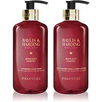 Baylis & Harding Midnight Cherry gift set for hands