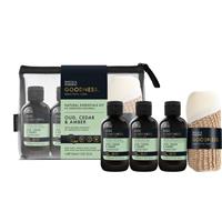 Baylis & Harding Goodness Oud, Cedar & Amber gift set for the bath