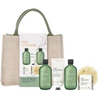 Baylis & Harding Wellness. Energise gift set toiletry bag Ginger, Lime & Basil Leaf