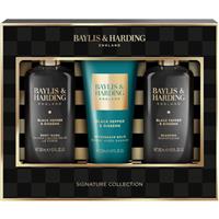 Baylis & Harding Black Pepper & Ginseng gift set for body and face