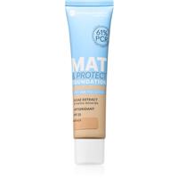 Bell Hypoallergenic Mat & Protect long-lasting mattifying foundation SPF 25 shade 04 Peach 30 g