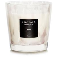 Baobab Collection Pearls White scented candle 8 cm