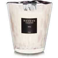 Baobab Collection Pearls White scented candle 16 cm