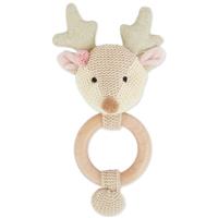 Bieco Grasping Toy with Rattle Fawn toy with rattle 0 m+ 1 pc