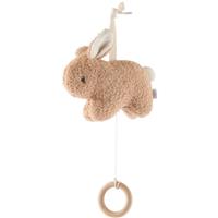 Bieco Musical Toy Bunny Fine contrast hanging toy with melody 1 pc