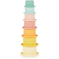 Bieco Silicone Stacking Cups Tropical Vibes stackable cups 12 m+ 7 pc