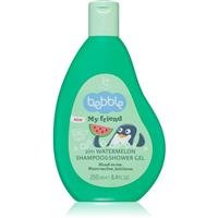 Bebble Strawberry Shampoo & Shower Gel Watermelon 2-in-1 shampoo and shower gel for children 1+ 250 ml