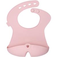 b.box Silicone Bib baby bib Blush 4m+ 1 pc