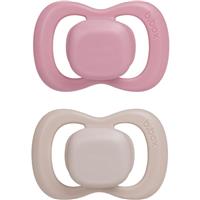 B.Box Natural Rubber 0-6m dummy Berry/Blush 2 pc