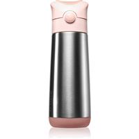 B.Box Insulated Drink Bottle thermos with straw Blush Crush 500 ml