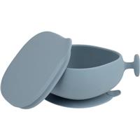 B.Box Silicone Bowl silicone bowl with cap Blue 300 ml