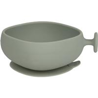B.Box Silicone Bowl silicone bowl with cap Green 300 ml
