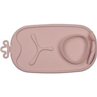 b.box Roll & Go foldable placemat Blush 1 pc