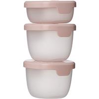 b.box Snack Tubs food storage box Berry 3 pc