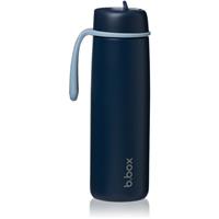 B.Box Stainless Steel Thermos Bottle thermo bottle with straw Midnight 690 ml