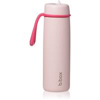 B.Box Stainless Steel Thermos Bottle thermo bottle with straw Pink Paradise 690 ml