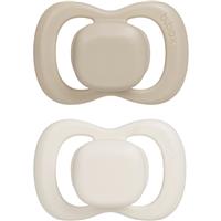 B.Box Natural Rubber 6m+ dummy Vanilla/Latte 2 pc