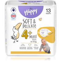 Bella Baby Happy Soft&Delicate Size 4+ Maxi Plus disposable nappies 9-15 kg 13 pc