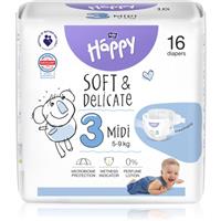 Bella Baby Happy Soft&Delicate Size 3 Midi disposable nappies 5-9 kg 16 pc